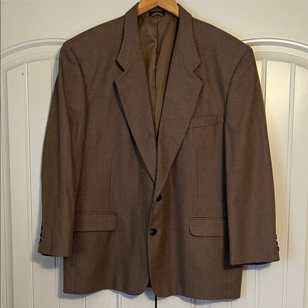Marco Vis Conti Men’s Classic Silk Wool Blazer Jacket Size: R46